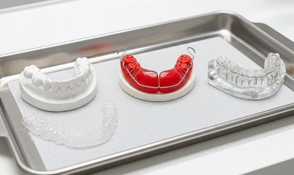 Comparison of orthodontic retainer types