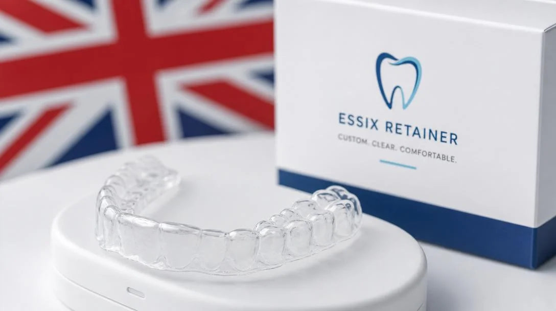 Venneir retainer UK review 2026 - custom clear Essix retainer 1-day turnaround vs NewSmile