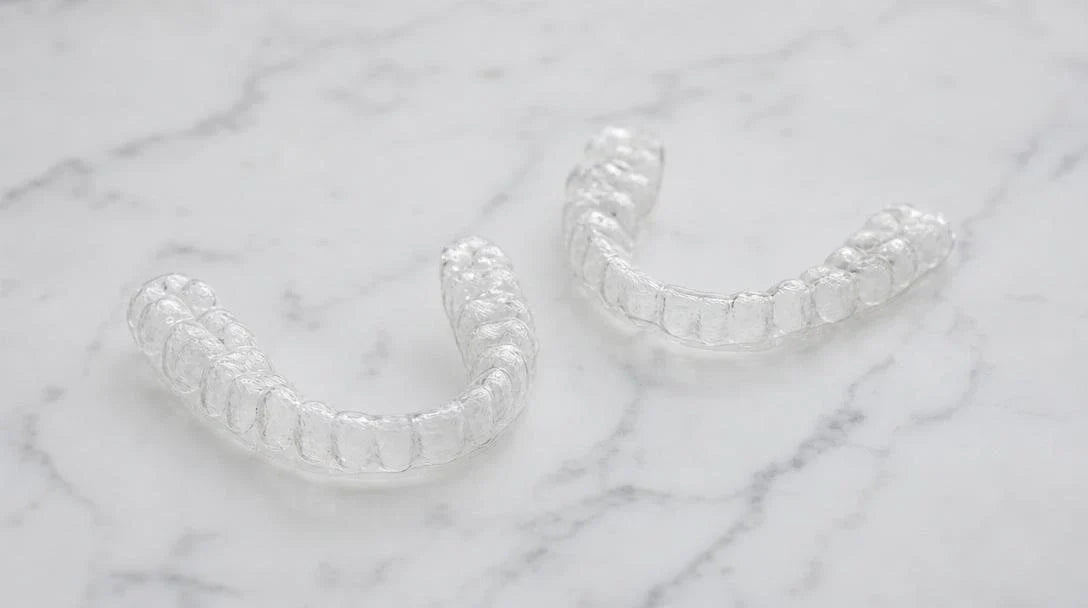 custom clear retainer UK - Impress vs NewSmile subscription comparison 2026