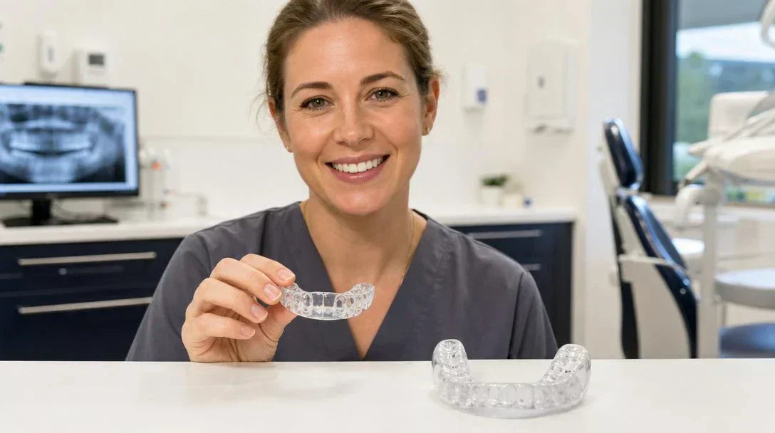 OPRO night guard UK vs NewSmile - custom bruxism guard comparison UK 2026