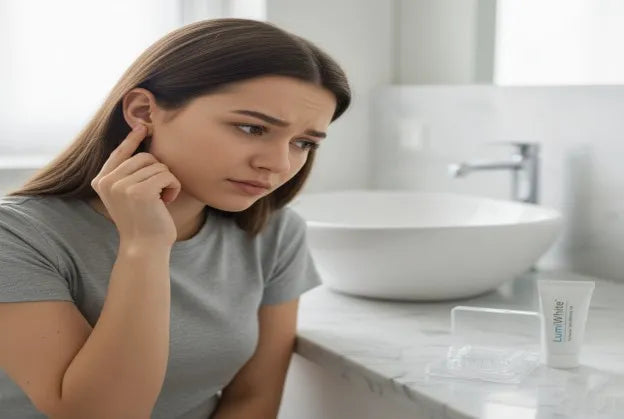 Discover how night guards can help relieve ear pain caused by TMJ and teeth grinding.  Excerpt: Explore how night guards can help relieve ear pain linked to TMJ and jaw tension. Learn how NewSmile offers comfort and protection for better sleep.